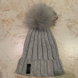 Maniere luxe real fur winter hat